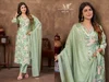 Kaashvi Vol 2 By Moksh Chanderi Kurti With Bottom Dupatta